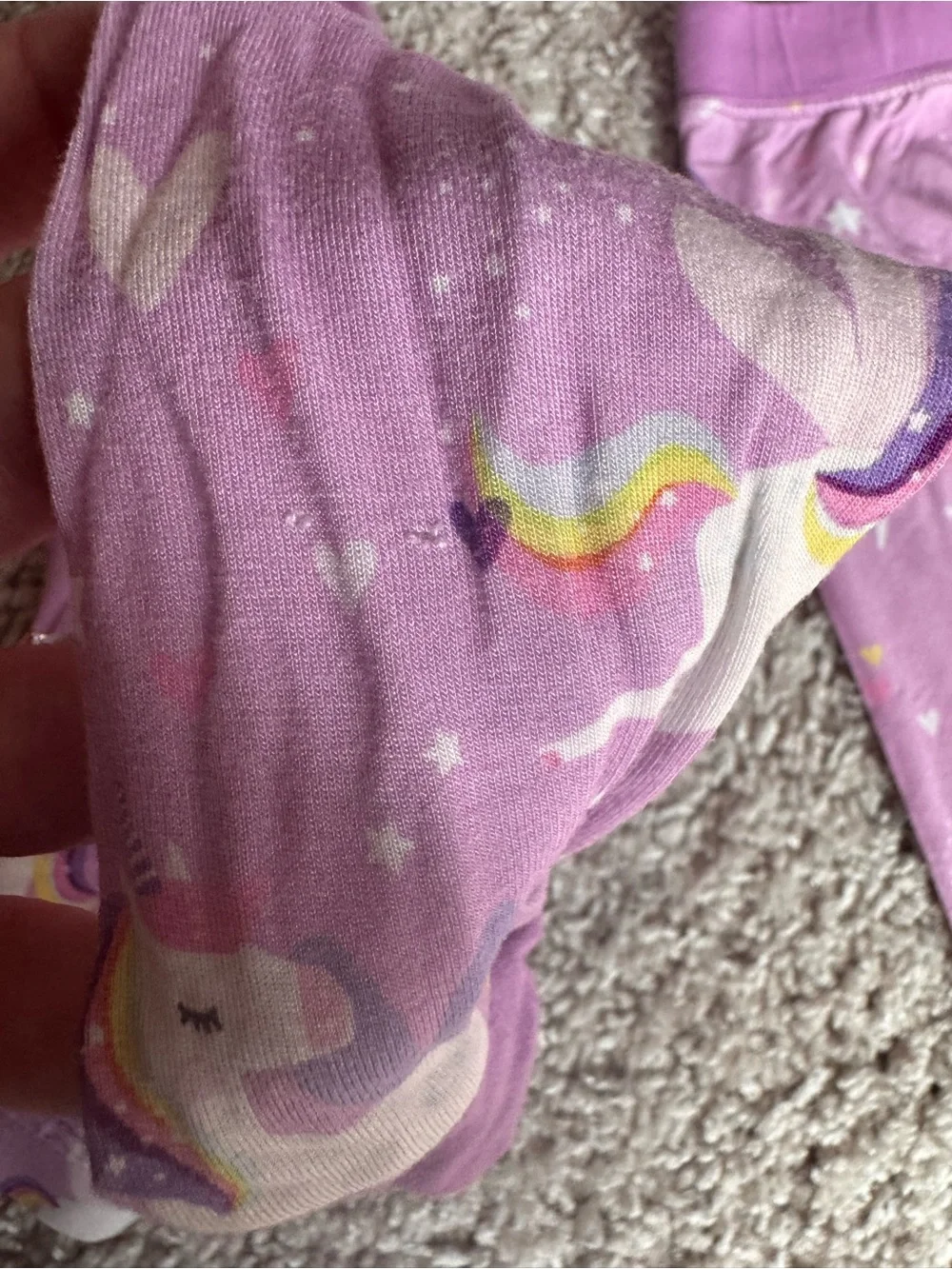 Little Sleepies Sienna’s Unicorns Print Pajama Set